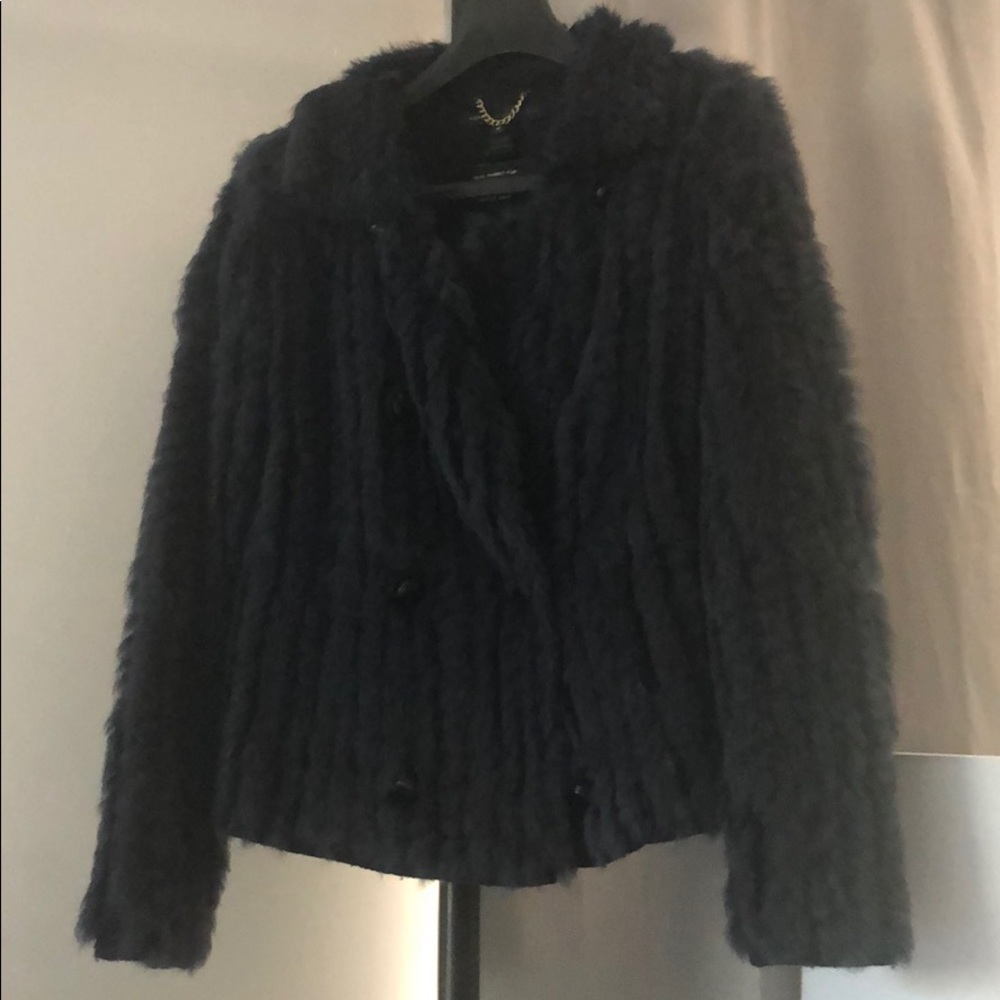 Marc by Marc Jacobs Rabbit Fur Coat